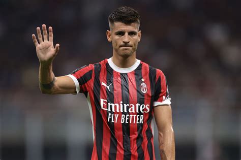 Bad News For Ac Milan Alvaro Morata Suffers Muscle Problem