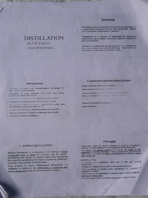 Pe Distillation Pdf