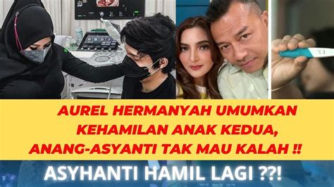 Ashanti Hamil Lagi Aurel Atta Umumkan Kehamilan Anak Kedua Anang