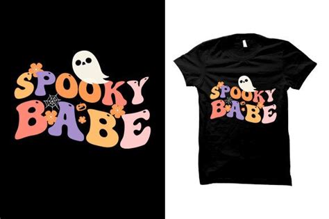 Spooky Babe Retro Halloween Graphic By Ashiqulislamapu Creative Fabrica