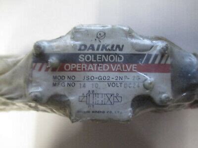 New Daikin Solenoid Operated Valve JSO G02 2NP 20 N EBay