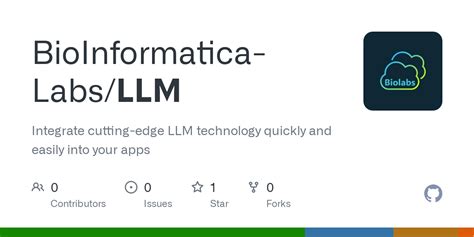 Github Bioinformatica Labsllm Integrate Cutting Edge Llm Technology