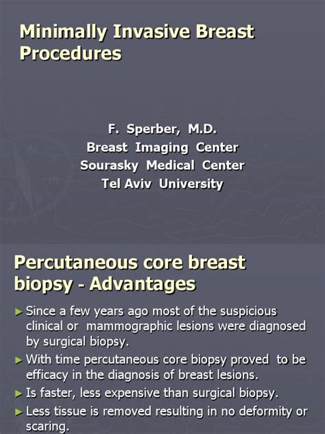 PDF Minimal Invasive Breast Procedure DOKUMEN TIPS