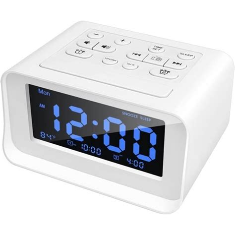 Radio R Veil Avec Port De Charge Usb Horloge Lectrique Avec