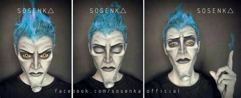 Hades Cosplay Makeup Disney Character Makeup Character Makeup