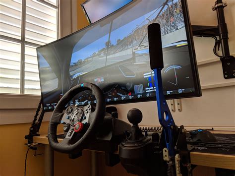 I made my own handbrake! (setup inside) : r/simracing