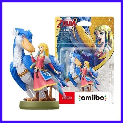 ஐ Nintendo Amiibo The Legend Of Zelda Skyward Sword Hd Zelda And Loftwing Jpn Shopee Philippines