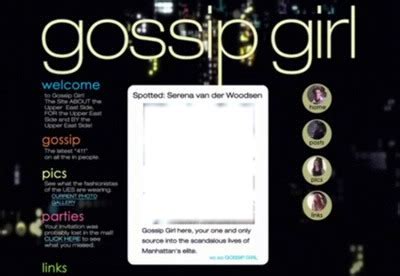 gossip girl Design Template | Pixiz