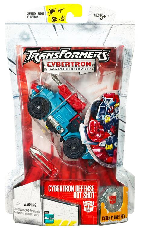 Cybertron Defense Hot Shot Deluxe Class Transformers Cybertron Hasbro