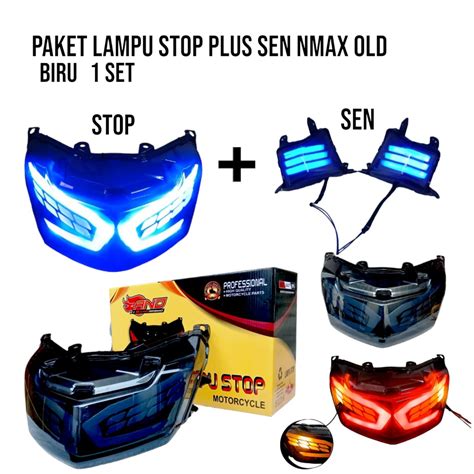 Stop Light Yamaha Nmax Old Model Lamborghini Plus Sen Nmax Front