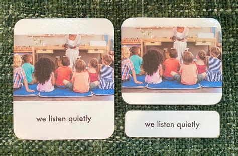 Grace And Courtesy 3 Part Montessori Language Cards Pdf Etsy