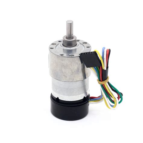 Hall Encoder DC Deceleration Motor With Rear Cover JGB37 520GB Dc Gear