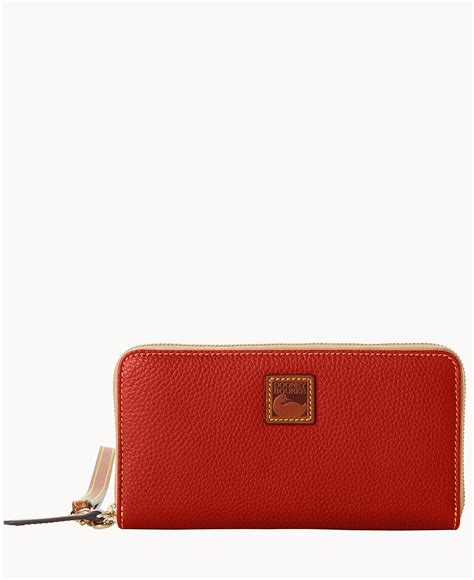 Dooney Bourke Pebble Grain Small Flap Credit Card Wallet Atelier Yuwa