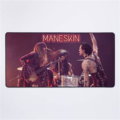 Maneskin S Mouse Pad Maneskin Band Store