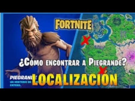 Como Encontrar A Pie Grande En Fortnite Explicaci N Y Ubicaci N Youtube