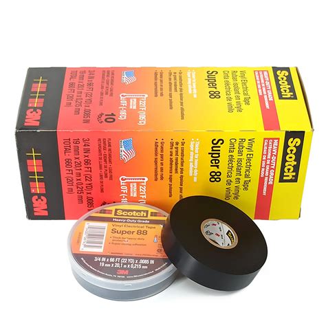 Scotch Vinyl Electrical Tape Super 88 Insulation Tape Pvc Tape