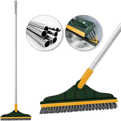 Floor Scrub Brush With Long Telescopic Handle 3 In 1 Beautygirl Pk