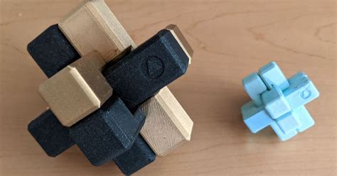 Burr Puzzle Parametric By Daedelus Download Free Stl Model