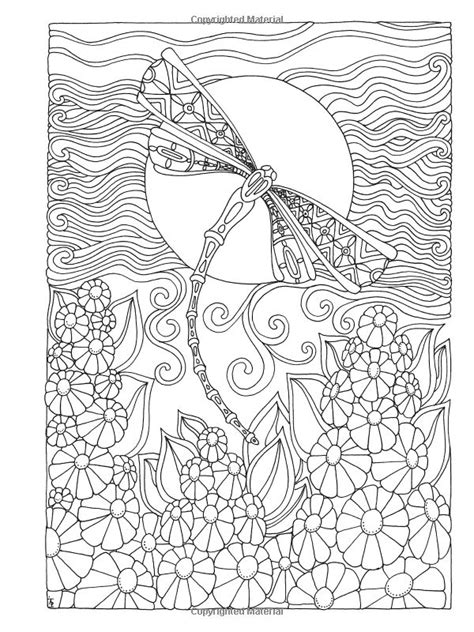 Creative Haven Entangled Dragonflies Coloring Book Adult Coloring