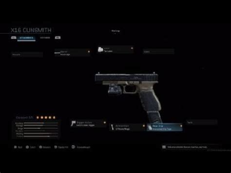 Modern Warfare 2019 ALL X16 GLOCK Customization And Attachments