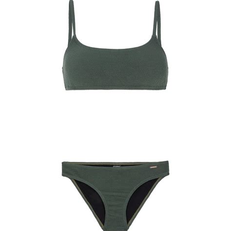 Protest Hizz Bikini Set Damen Grün im Angebot Aktuelle Preise