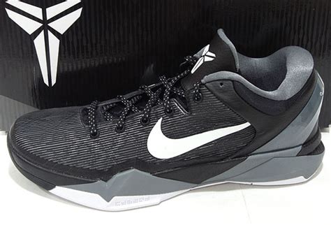 Nike Zoom Kobe Vii Black White Wolf Grey Cool Grey