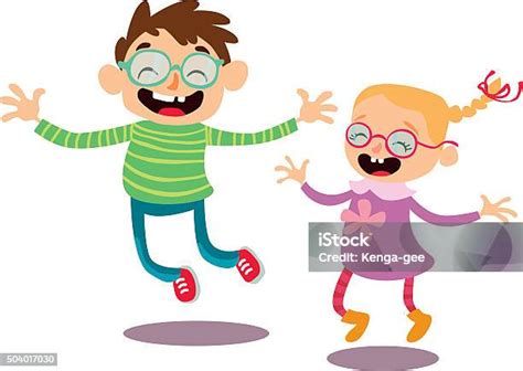 Anakanak Berkacamata Ilustrasi Stok Unduh Gambar Sekarang Anak