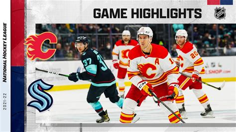 Flames Kraken Nhl Highlights Youtube