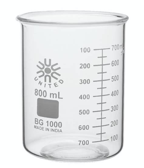 Borosilicate Glass Low Form Beakers United Scientific