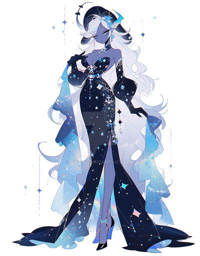 [open] Constellations Aligned Goddess Adopt By Sokine On Deviantart