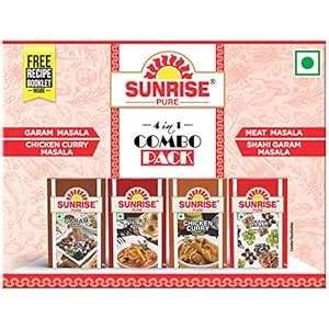 Sunrise Pure In Masala Combo Pack Garam Masala Meat Masala