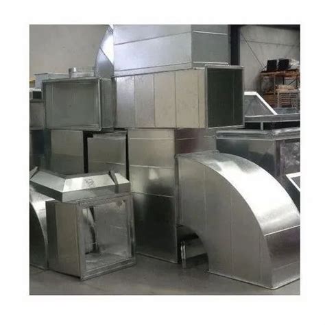 Floor Mounted Stainless Steel Duct For Industrial Use Grade Ss At