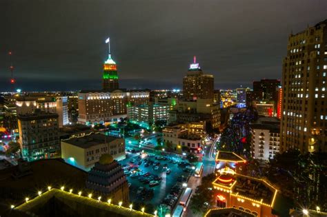 San Antonio skyline - Texas Hill Country