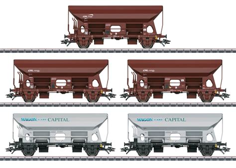 Märklin H0 Selbstentladewagen Set CFL WCB Modell Technik Ziegler