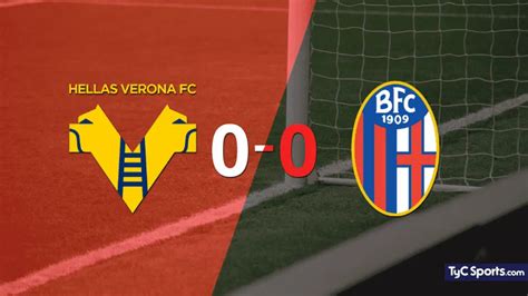 Hellas Verona vs Bologna en vivo seguí el partido minuto a minuto