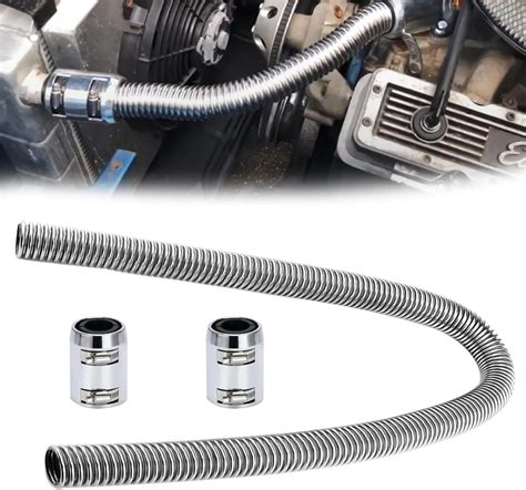 36 Flexible Radiator Hose Kit Stainless Steel Coolant