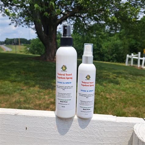 Natural Mosquito Repellent Spray 8 oz Bottle. - Silly Goats Soap Company