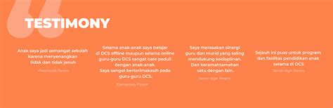 Daniel Creative School Website