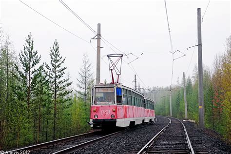 Усть-Илимск, 71-605 (КТМ-5М3) № 043 — Фото — Городской электротранспорт