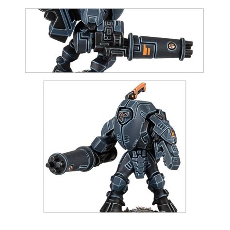 Warhammer K Tau Empire Xv Stealth Battlesuit Art Technic