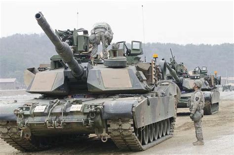 An M1A2 Abrams Tank Crew With Company D 2nd Battalion PICRYL