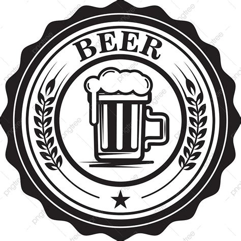 Emblema Con Jarra De Cerveza Png Firmar Arte Clásico Png Y Vector Para Descargar Gratis