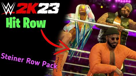 Wwe K Hit Row Entrance Finisher Victory Steiner Row Pack