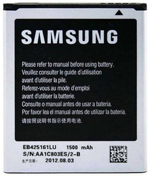 Samsung Galaxy S Duos 7562 Original (1500mAh)Battery Price In Nepal ...