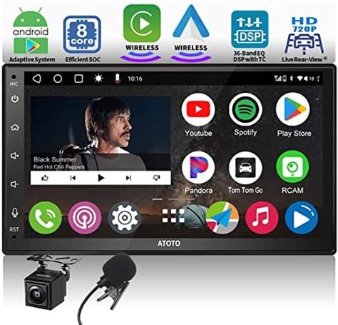 Pollici Qled Atoto S Pro Doppio Din Android Autoradio Wireless