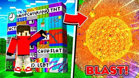 This Ultimate Tnt Destroyed My Minecraft World Youtube