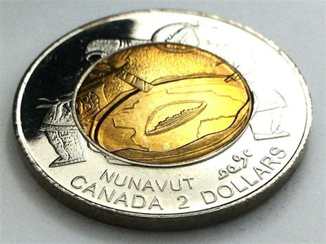 1999 Canada 2 Two Dollar Toonie Canadian Brilliant Uncirculated Coin L011 - Etsy