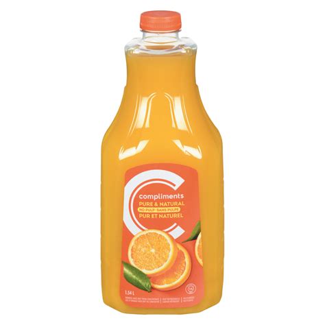 Jus D Orange Sans Pulpe