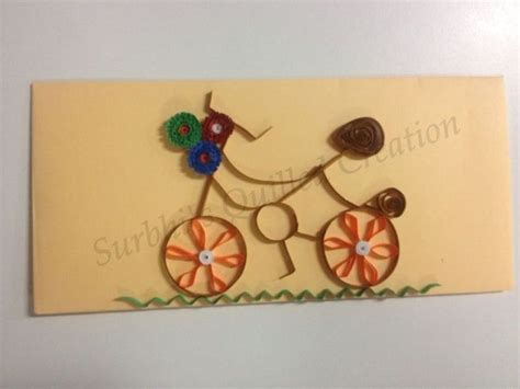 Quilled Envelope Paper Crafts Paper Quilling Card Design