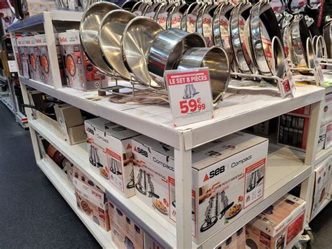 Batterie de cuisine Seb Inox 8 pièces à 59 99 chez Carrefour Dealabs